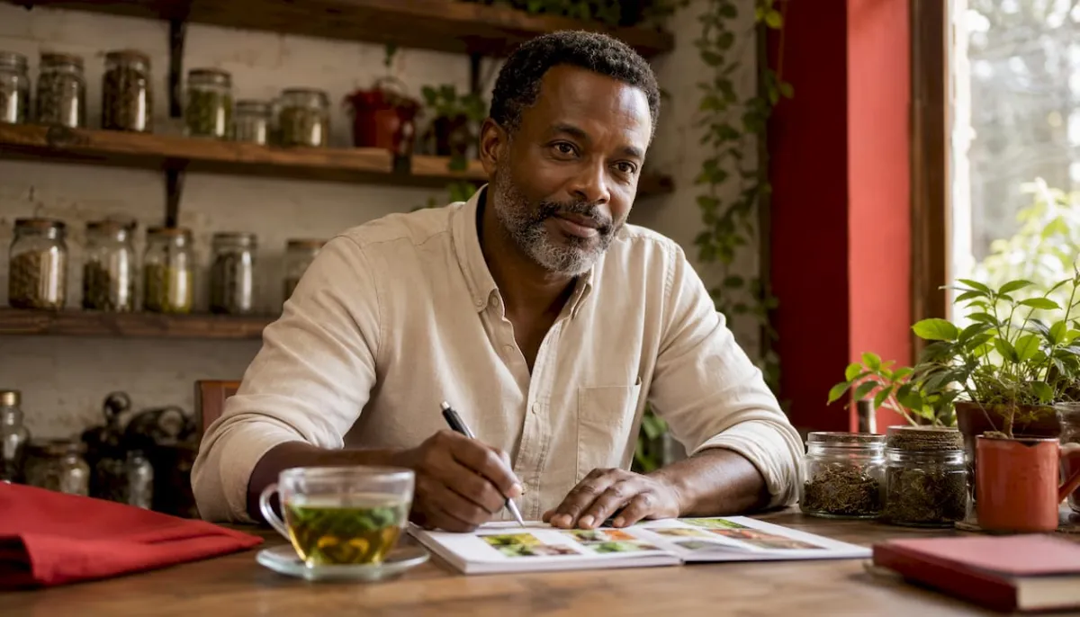 Nutritionist advising on vegetarian diet